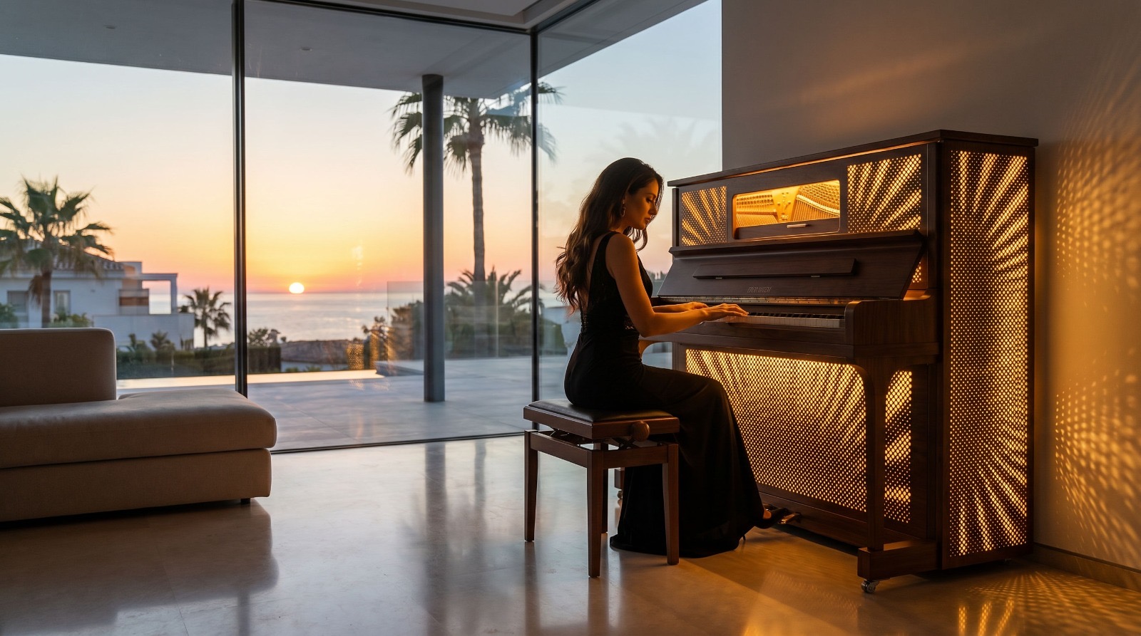 Feurich Vienna V123 flagship upright